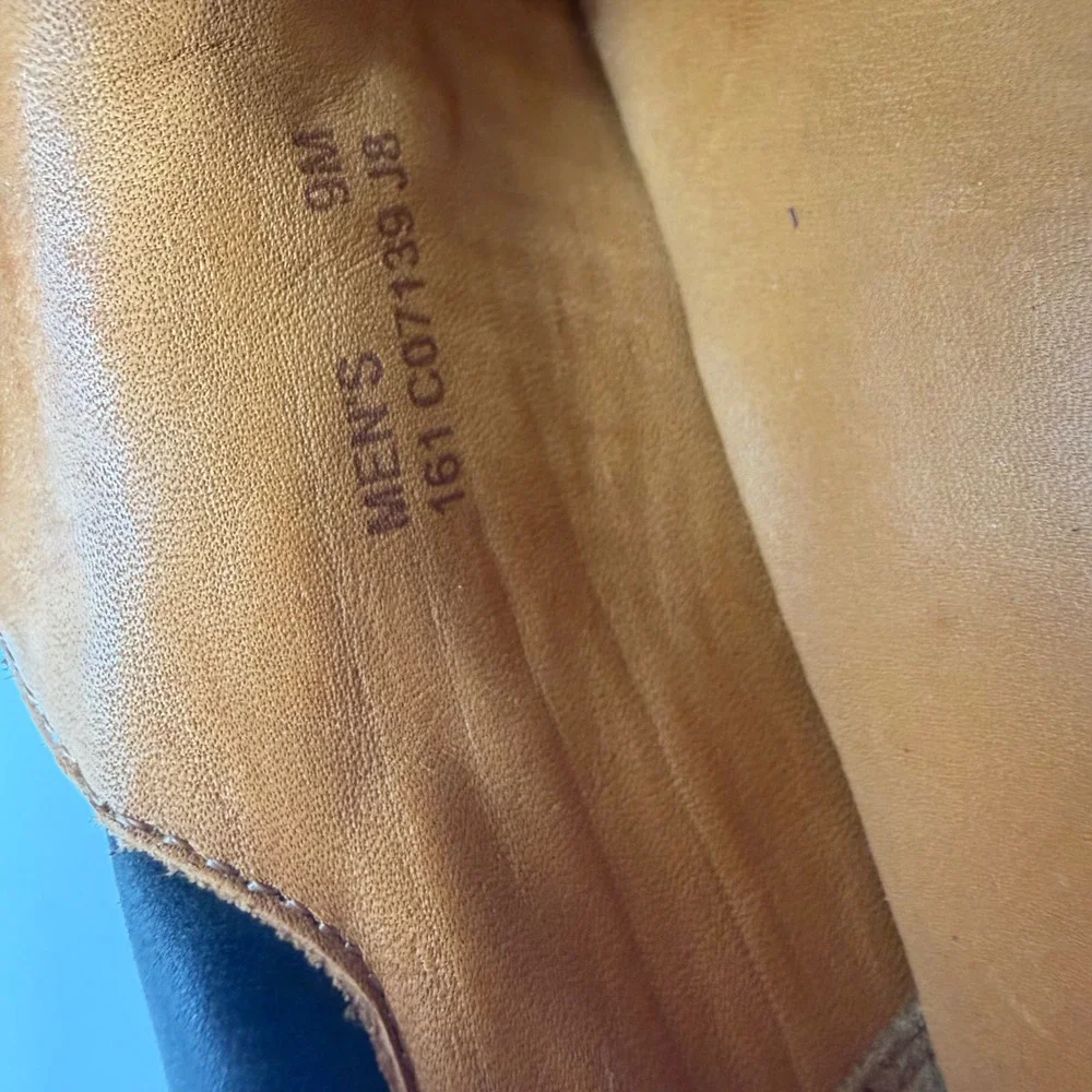 Cole Haan Mens Brown Leather Boat Shoes C07139 Moc Toe Loafers Size 9M